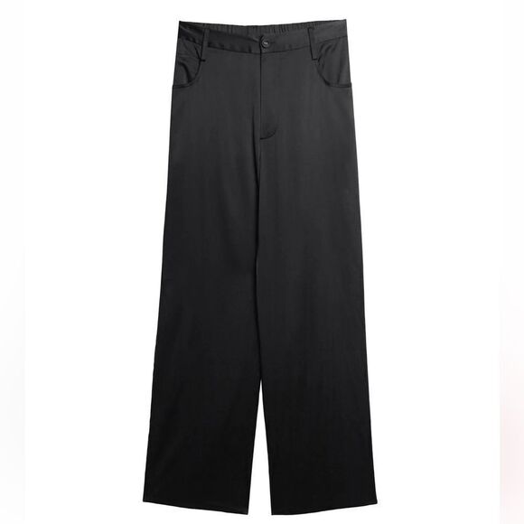 Fleur du Mal Washable Silk PJ Pant Black Large MSRP $195 - Picture 4 of 6